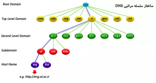 معنی کلمه سامانه نام دامنه در دانشنامه عمومی