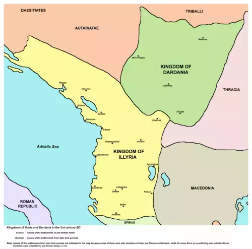 معنی کلمه ایلیریا در دانشنامه عمومی