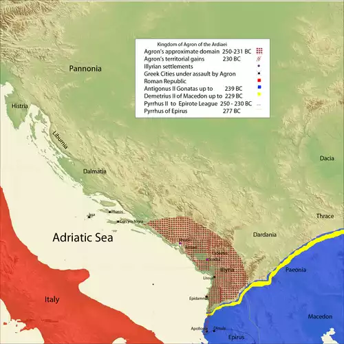 معنی کلمه ایلیریا در دانشنامه آزاد فارسی