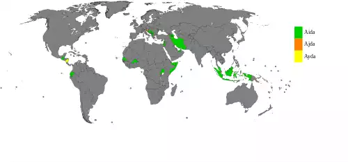 معنی کلمه ایدا در فرهنگ اسم ها