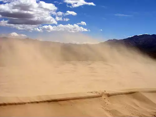 معنی کلمه فرسایش بادی در دانشنامه عمومی