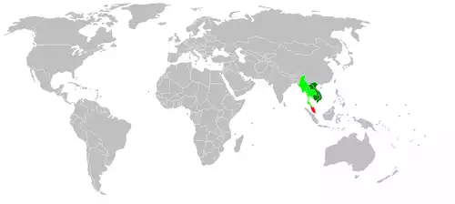 معنی کلمه هندوچین در لغت نامه دهخدا