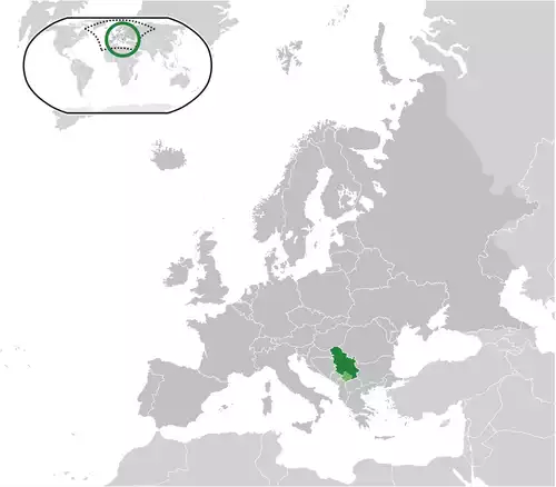 معنی کلمه صربستان در لغت نامه دهخدا