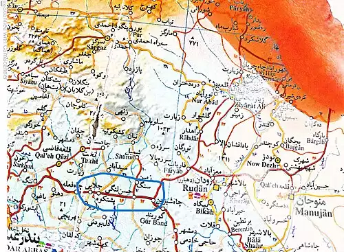 معنی کلمه پشتکوه در دانشنامه عمومی