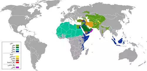 معنی کلمه سنی در فرهنگ عمید